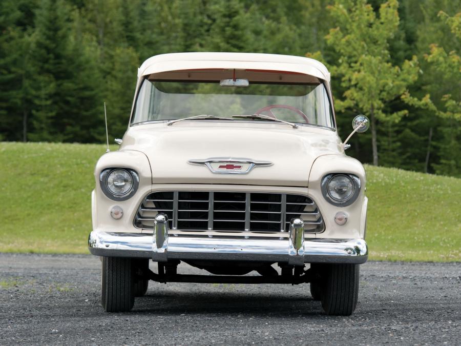  Chevrolet 3100 Cameo Carrier Suburban Pickup Truck 1955 года  (фото 6 из 8)